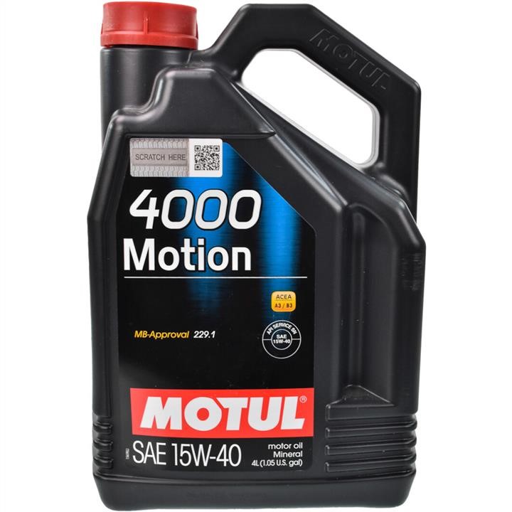 15W404000MOTION4L Motul Engine oil Motul 4000 Motion 15W-40, 4L
