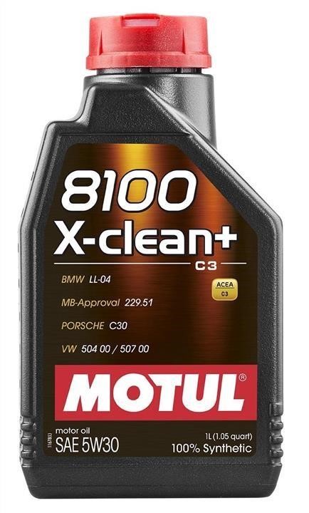 5W308100XCLEANPLUS1L Motul Engine oil Motul 8100 X-CLEAN+ 5W-30, 1L