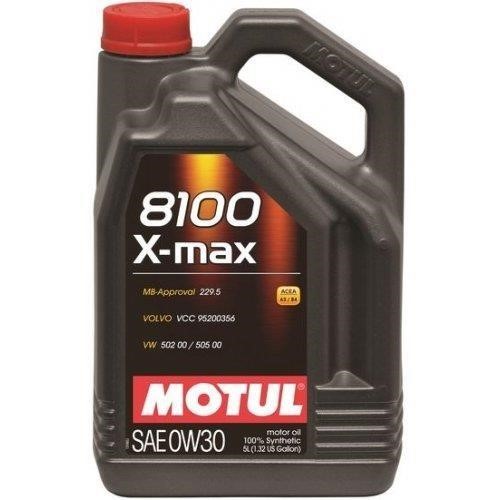0W308100XMAX5L Motul Engine oil Motul 8100 X-MAX 0W-30, 5L