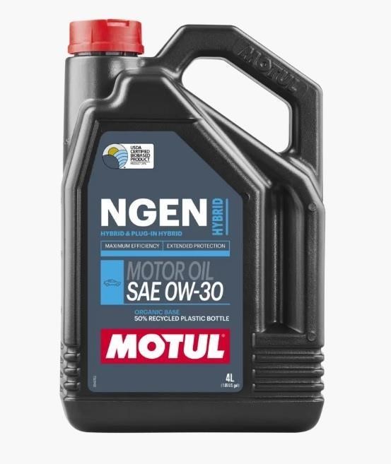 0W30NGENHYBRID4L Motul Engine oil Motul NGEN Hybrid 0W-30, 4L