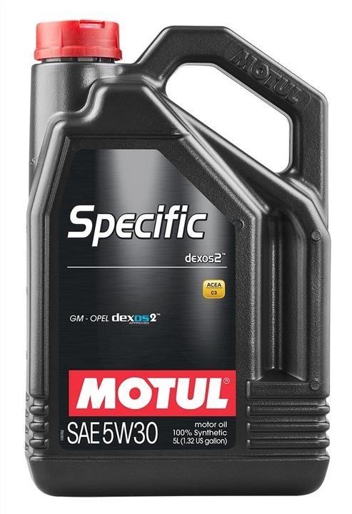 Engine oil Motul Specific DEXOS2 5W-30, 5L Motul 5W30SPECIFICDEXOS25L