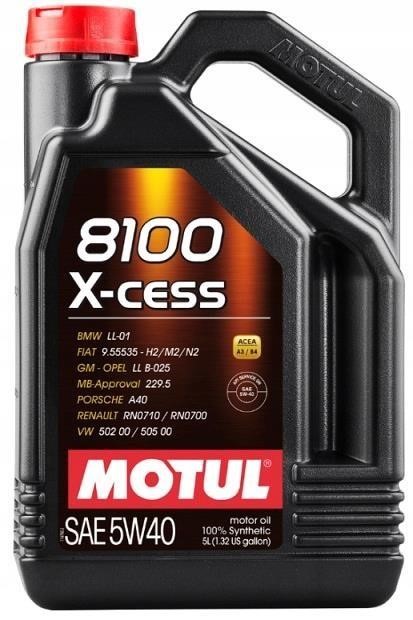 5W408100XCESS5L Motul Engine oil Motul 8100 X-Cess 5W-40, 5L