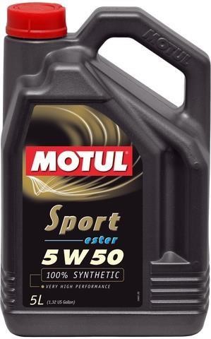 5W50SPORTESTER5L Motul Engine oil Motul SPORT ESTER 5W-50, 5L