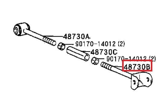 4504617040 Toyota Tie rod end