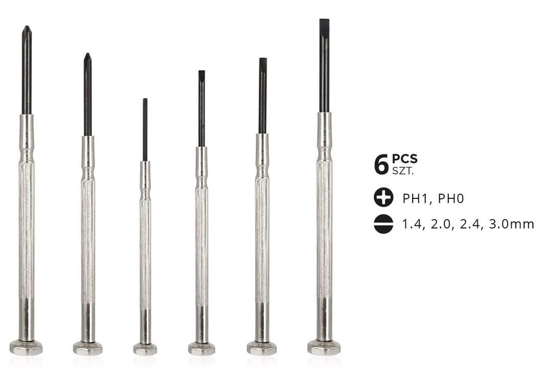 02408 AMiO A set of 6 screwdrivers