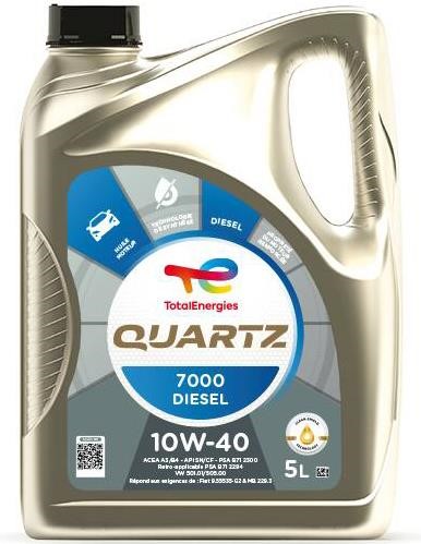 10W40Q7000D5L Total Engine oil Total QUARTZ 7000 Diesel 10W-40, 5L