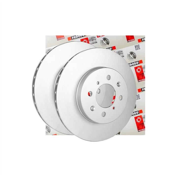 Ferodo DDF1298C Front vented brake disc DDF1298C DDF1298C Ferodo Front vented brake disc