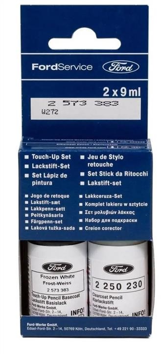 2573383 Ford Correction kit Frozen White, 2x9 ml