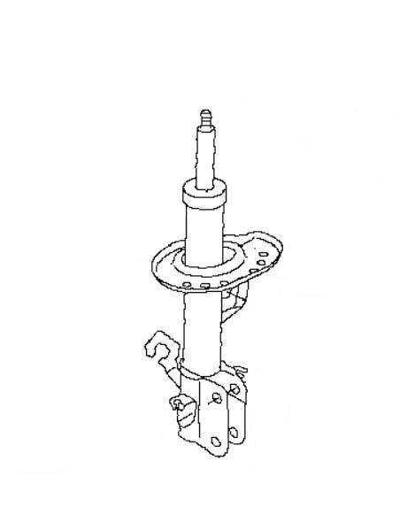 Shock absorbers Nissan NV200: E43034FA0A Nissan Front suspension shock absorber
