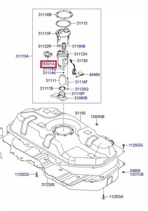 Buy Hyundai/Kia 353011C600 – good price at EXIST.AE!