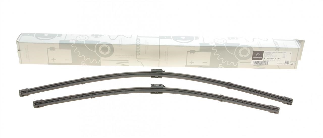Windshield wipers Mercedes GLE: A1678209201 Mercedes Frameless wiper set 650/550