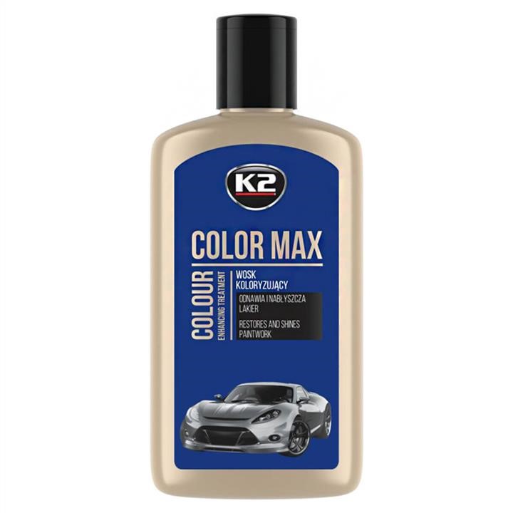 K020BLUE K2 Blue Wax Polish for Car Body K2 Color Max, 250 ml