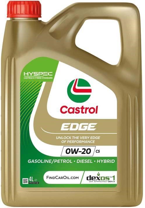 0W20EDGEC54L Castrol Engine oil Castrol EDGE 0W-20 C5, 4L
