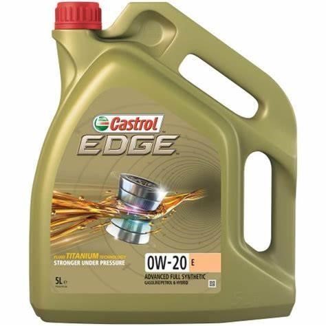 Castrol 0W20EDGEPROFE5L Engine oil Castrol EDGE PROFESSIONAL E 0W-20, 5L 0W20EDGEPROFE5L 0W20EDGEPROFE5L Castrol Engine oil Castrol EDGE PROFESSIONAL E 0W-20, 5L