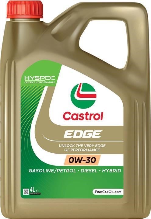 Car engine oil Volvo V50: 0W30EDGE4L Castrol Engine oil Castrol EDGE 0W-30, 4L