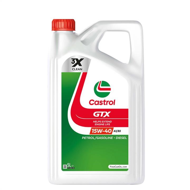 Castrol 15W40GTXA3B35L Engine oil Castrol GTX 15W-40 A3/B3, 5L 15W40GTXA3B35L 15W40GTXA3B35L Castrol Engine oil Castrol GTX 15W-40 A3/B3, 5L