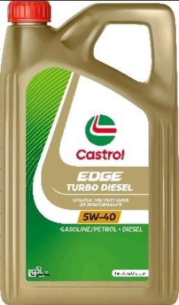 5W40EDGETD5L Castrol Engine oil Castrol EDGE TURBO DIESEL 5W-40, 5L