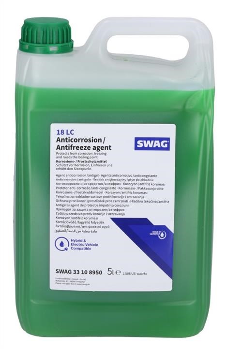 SWAG 33 10 8950 Antifreeze 18 LC Concentrate, Green 5L 33108950 33108950 SWAG Antifreeze 18 LC Concentrate, Green 5L