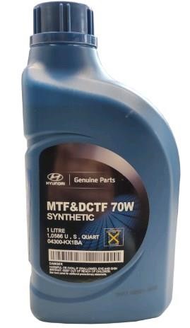 Transmission oil Hyundai/Kia MTF&amp;DCTF 70W, 1L Hyundai/Kia 04300 KX1BA