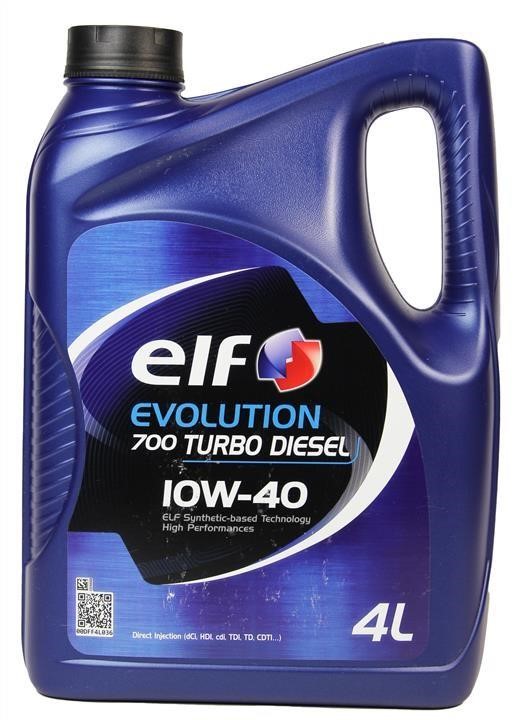 Elf 10W40EVO700TD4L Engine oil ELF EVOLUTION 700 TURBO DIESEL 10W-40, 4L 10W40EVO700TD4L 10W40EVO700TD4L Elf Engine oil ELF EVOLUTION 700 TURBO DIESEL 10W-40, 4L