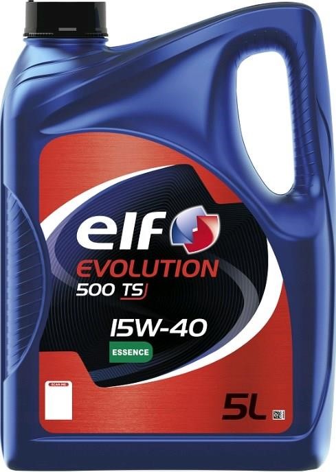 15W40EVO500TS5L Elf Engine oil ELF EVOLUTION 500 TS 15W-40, 5L