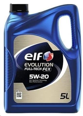 5W20EVOFTFEX5L Elf Engine oil ELF EVOLUTION FULL-TECH FEX 5W-20, 5L