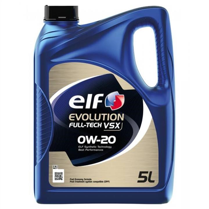0W20EVOFTVSX5L Elf Engine oil ELF EVOLUTION FULL-TECH VSX 0W-20, 5L