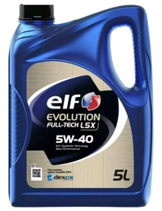5W40EVOFTLSX5L Elf Engine oil ELF EVOLUTION FULL-TECH LSX 5W-40, 5L