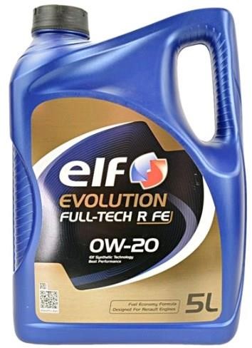 0W20EVOFTRFE5L Elf Engine oil ELF EVOLUTION FULL-TECH R FE 0W-20, 5L