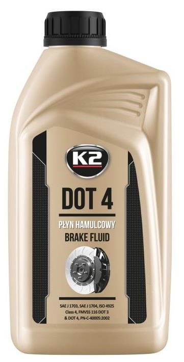 T108 K2 Brake fluid K2 DOT 4, 1 L