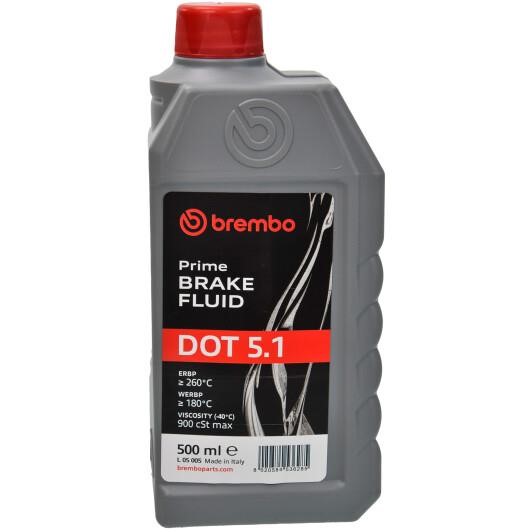 L05005 Brembo Brake fluid Brembo DOT 5.1, 0,5L