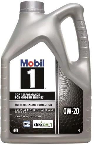 MOB10W205L Mobil Engine oil MOBIL 1 0W-20, 5L