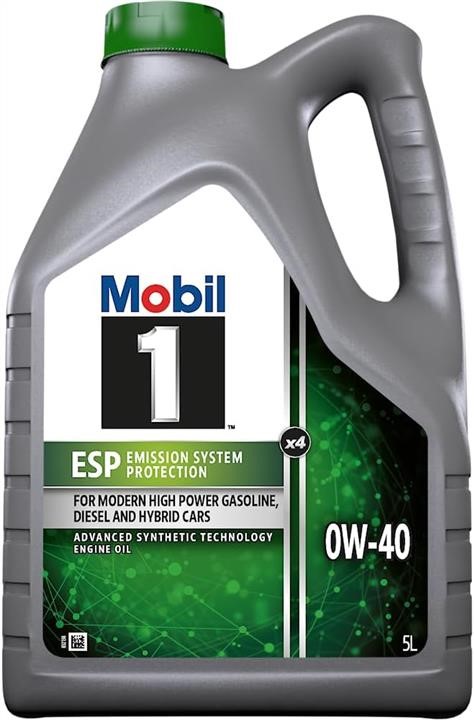 Mobil MOB1ESPX40W404L Engine oil MOBIL 1 ESP X4 0W-40, 4L MOB1ESPX40W404L MOB1ESPX40W404L Mobil Engine oil MOBIL 1 ESP X4 0W-40, 4L