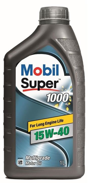 MOBSUP3000X115W401L Mobil Engine oil MOBIL SUPER 1000 X1 15W-40, 1L