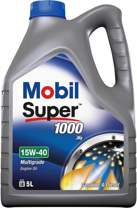 MOBSUP3000X115W405L Mobil Engine oil MOBIL SUPER 1000 X1 15W-40, 5L