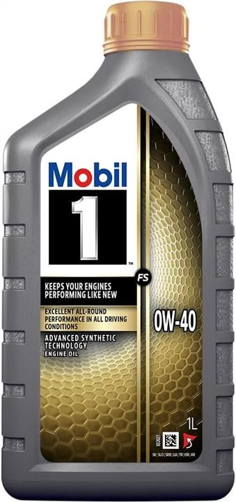 MOB1FS0W401L Mobil Engine oil MOBIL 1 FS 0W-40, 1L
