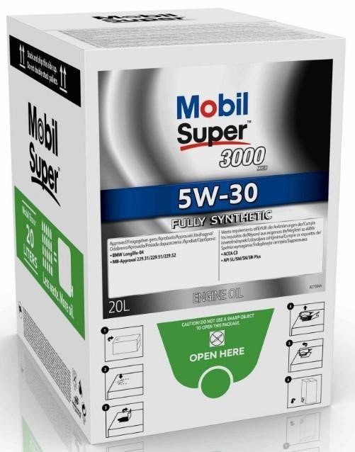 MOBSUP3000XE15W3020L Mobil Engine oil MOBIL SUPER 3000 XE1 5W-30, 20L
