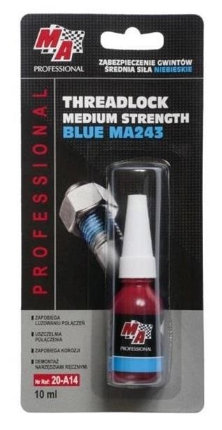 01004 Moje Auto Medium-strength thread locker, blue, 10 ml