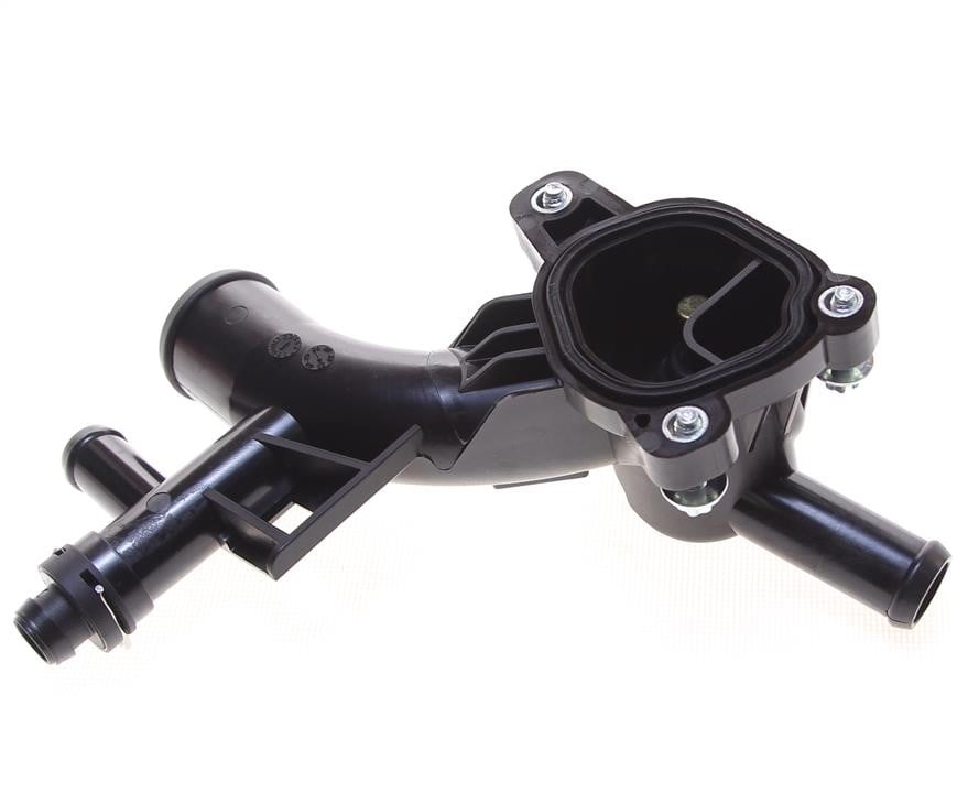 Engine coolant water outlet Chevrolet: 103086 febi Coolant flange