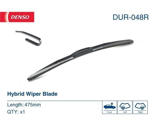 Hybrid wiper blade Denso Hybrid 480 mm (19") DENSO DUR-048R