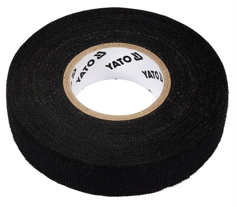 Fabric-based insulation tape Yato, black, 19 mmx25 m Yato YT-81501