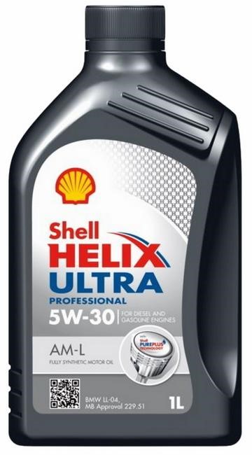 SHELLULPROFAML5W301L Shell Engine oil Shell Helix Ultra Professional AM-L 5W-30, 1L
