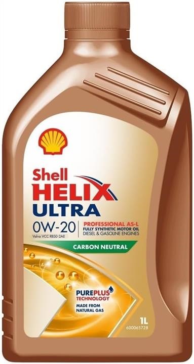 SHELLULPROFASL0W201L Shell Engine oil Shell Helix Ultra Professional AS-L 0W-20, 1L