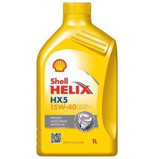 SHELLHX515W401L Shell Engine oil Shell Helix HX5 15W-40, 1L