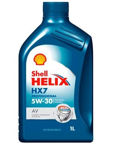 SHELLHX7PROFAV5W301L Shell Engine oil Shell Helix HX7 Professional AV 5W-30, 1L