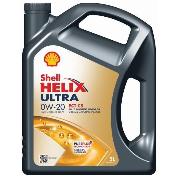 SHELLULECT0W205L Shell Engine oil Shell Helix Ultra ECT 0W-20, 5L