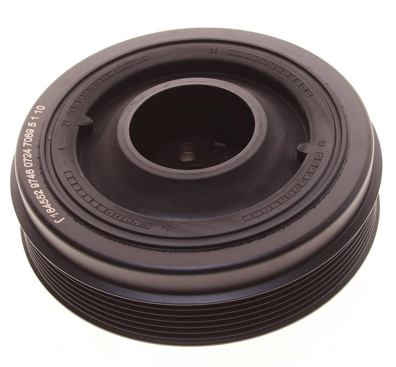 Engine crank pulley Jaguar: 184552 febi Pulley crankshaft