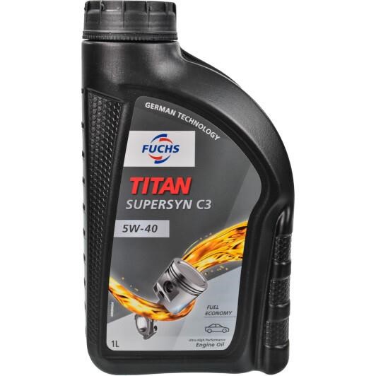 FTSUPERSYNC35W401L Fuchs Engine oil Fuchs TITAN SUPERSYN C3 5W-40, 1L