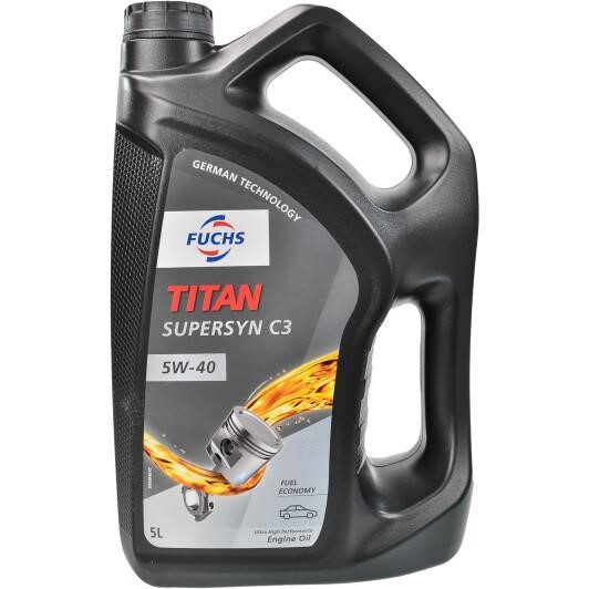 FTSUPERSYNC35W405L Fuchs Engine oil Fuchs TITAN SUPERSYN C3 5W-40, 5L