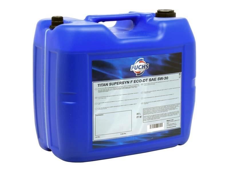 Fuchs FTSUPERSYNFECODT5W3020L Engine oil Fuchs TITAN SUPERSYN F Eco-DT 5W-30, 20L FTSUPERSYNFECODT5W3020L FTSUPERSYNFECODT5W3020L Fuchs Engine oil Fuchs TITAN SUPERSYN F Eco-DT 5W-30, 20L